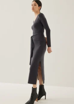Issie Knit Column Midi Dress