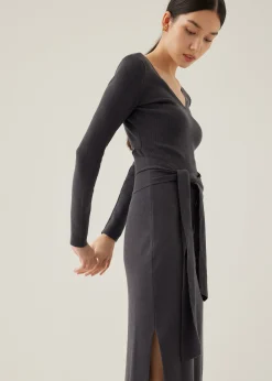 Issie Knit Column Midi Dress