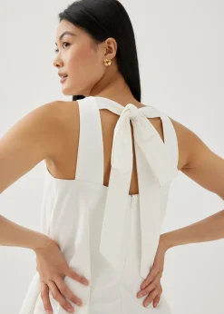 Jackie Ribbon Tie Back Dress