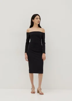 Jacqueline Off Shoulder Bodycon Dress