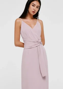 Jada Tie Front Maxi Dress