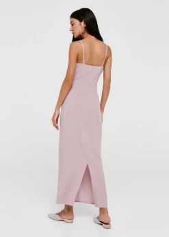 Jada Tie Front Maxi Dress
