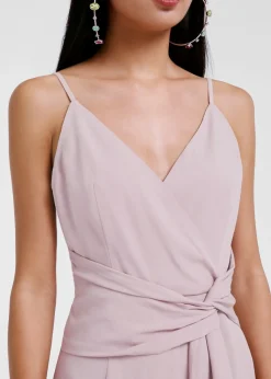 Jada Tie Front Maxi Dress