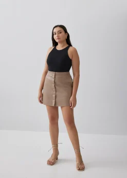 Janela Padded Jersey Tank Top