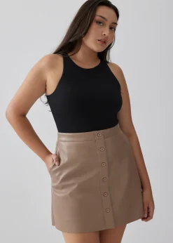 Janela Padded Jersey Tank Top