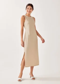 Jarlo Low Back Twist Maxi Dress