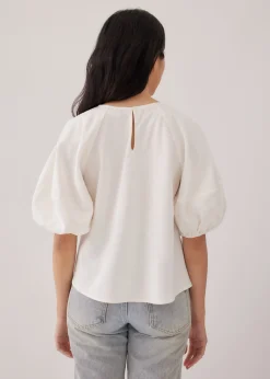 Jastine Lantern Sleeve Blouse