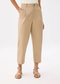 Jin Elastic Cotton Chino Pants
