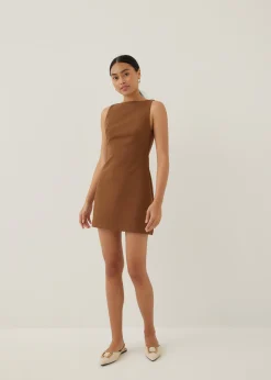 Joselle Jersey Shift Mini Dress