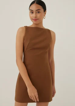 Joselle Jersey Shift Mini Dress