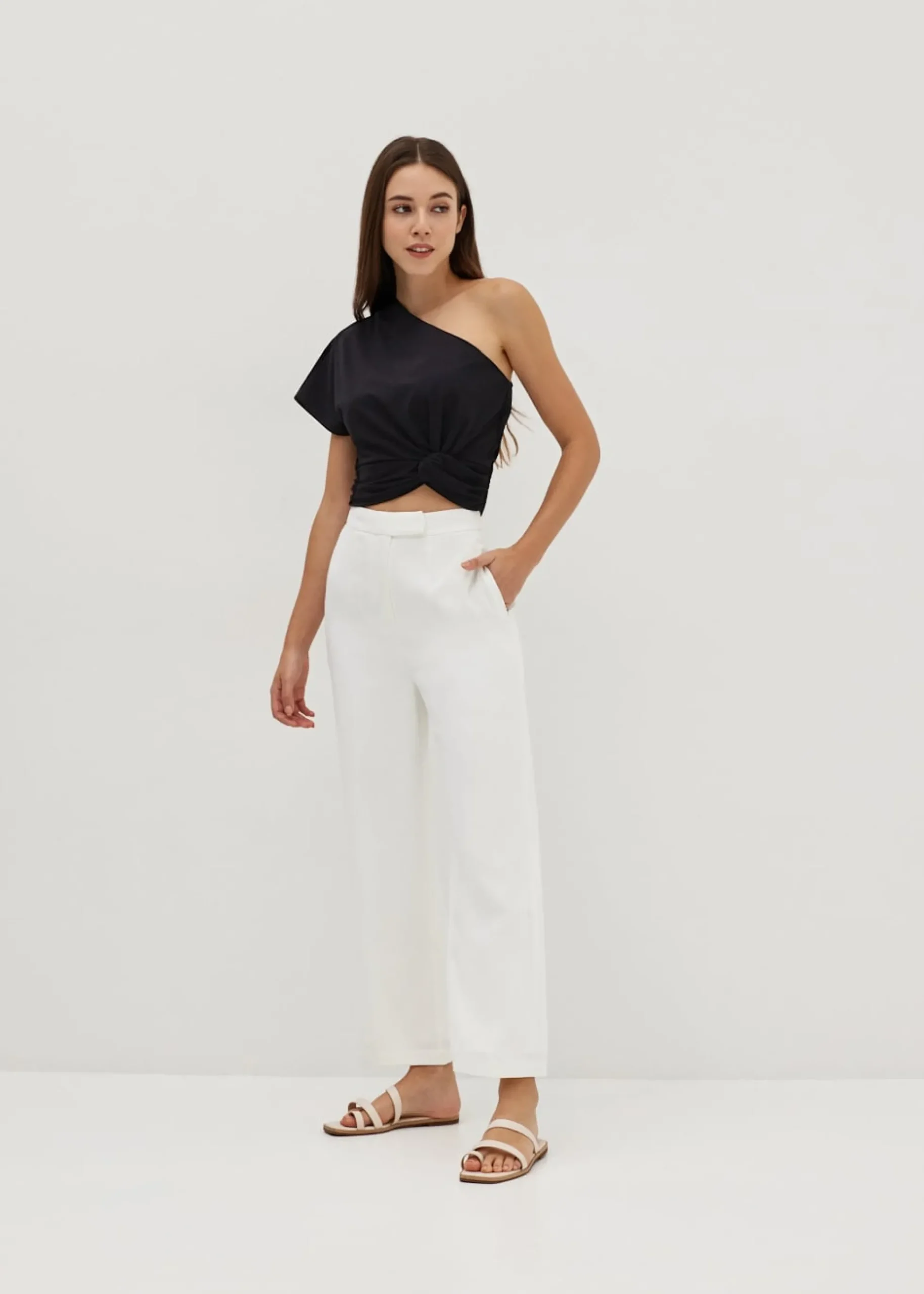 Josephine Knot Front Toga Top
