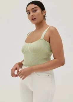 Josilyn Knit Bustier Top