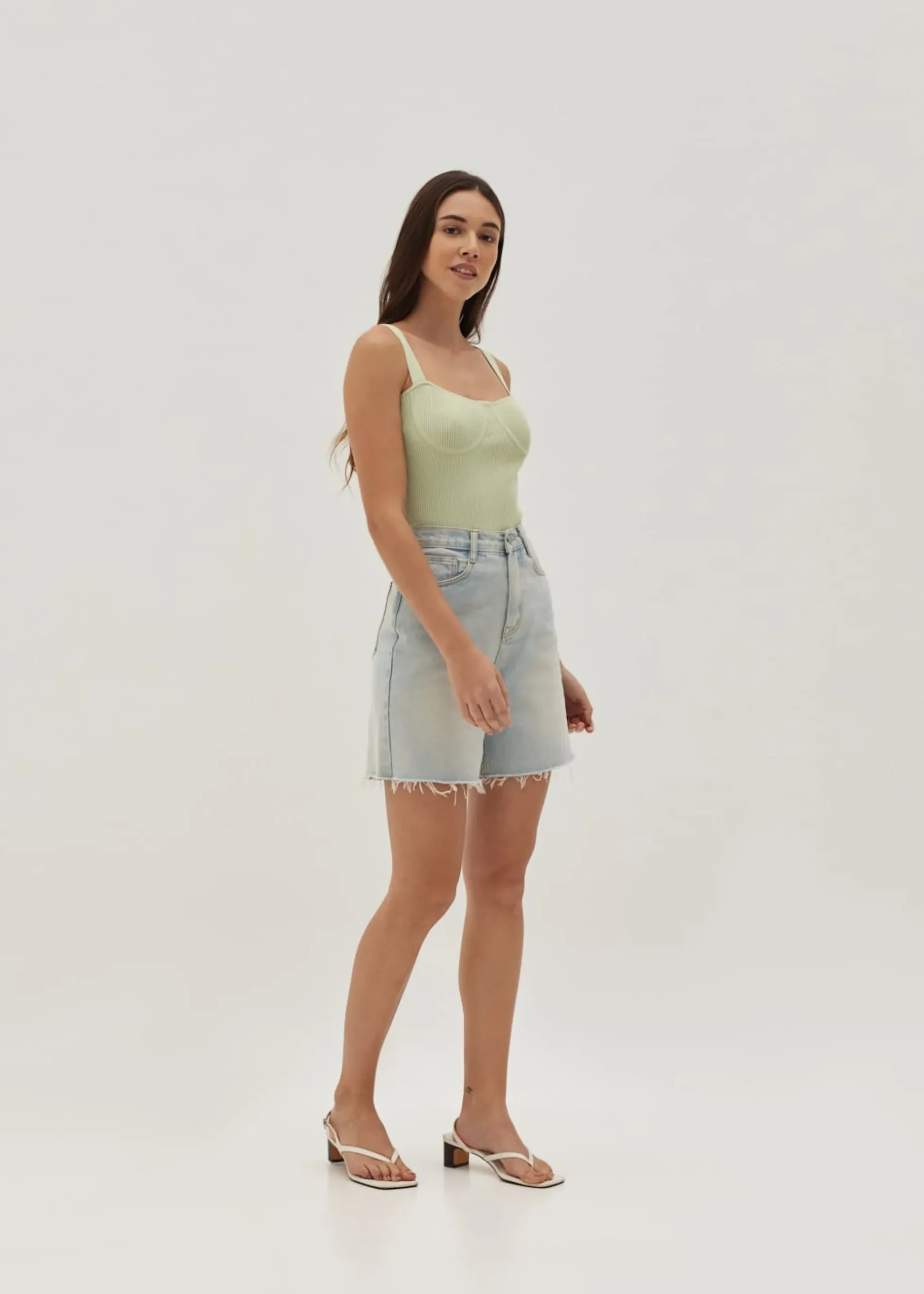 Josilyn Knit Bustier Top
