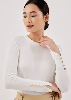 Julieta Crew Neck Knit Top