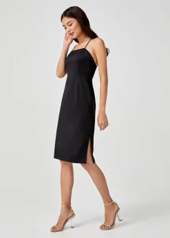 Julita Cross Back Midi Dress