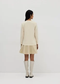 Jurni Neoprene A-line Mini Dress