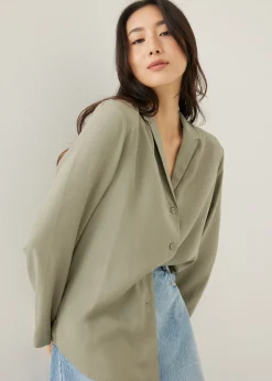 Kaiden Tailored Relaxed Flare Sleeve Shirt