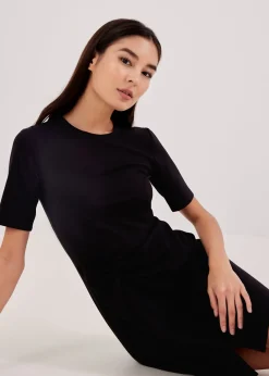 Kamile Ruched Shift Dress