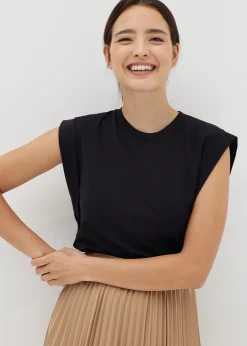 Kandice Cuffed Sleeve Top