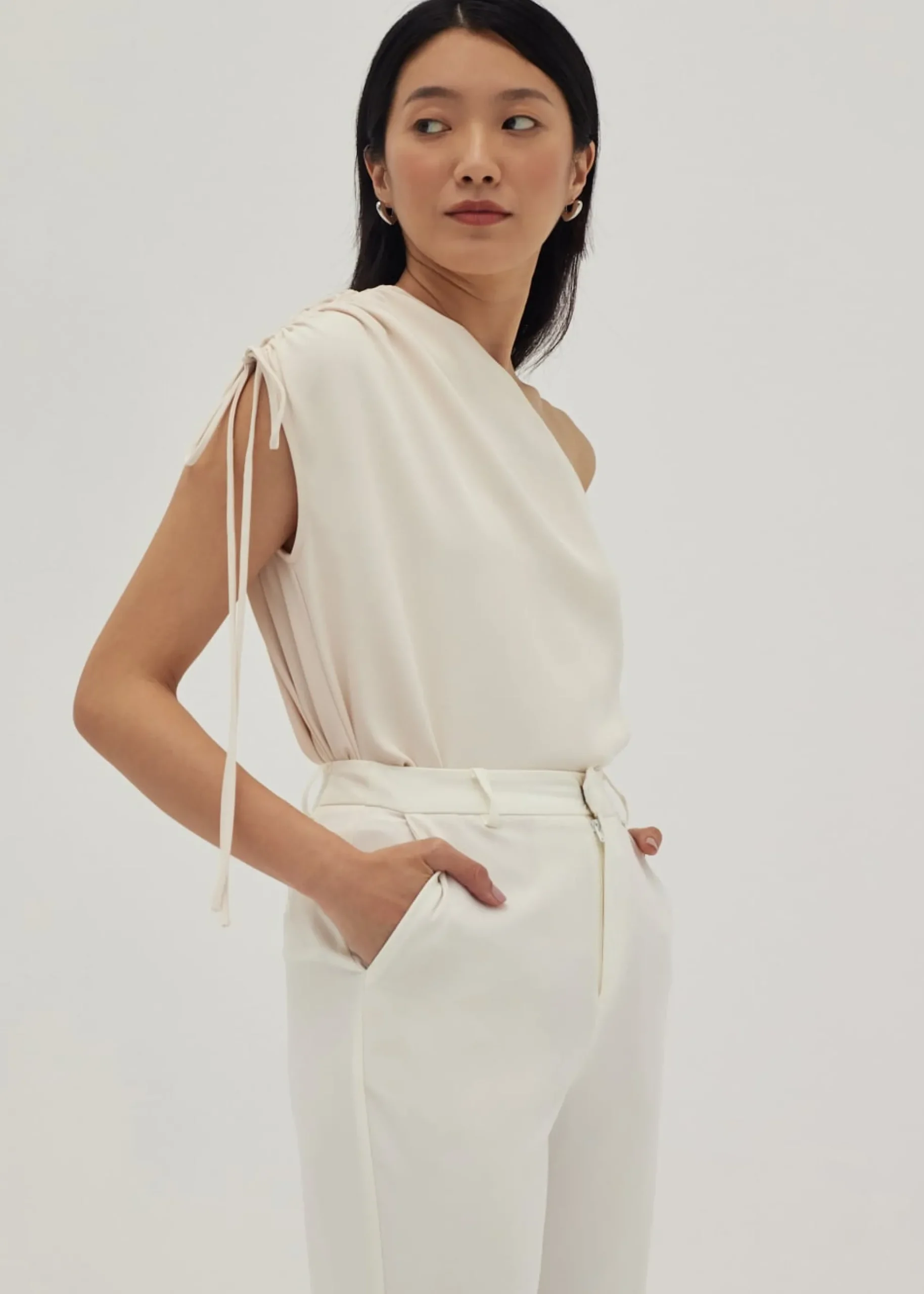 Kashka Tie Shoulder Toga Top