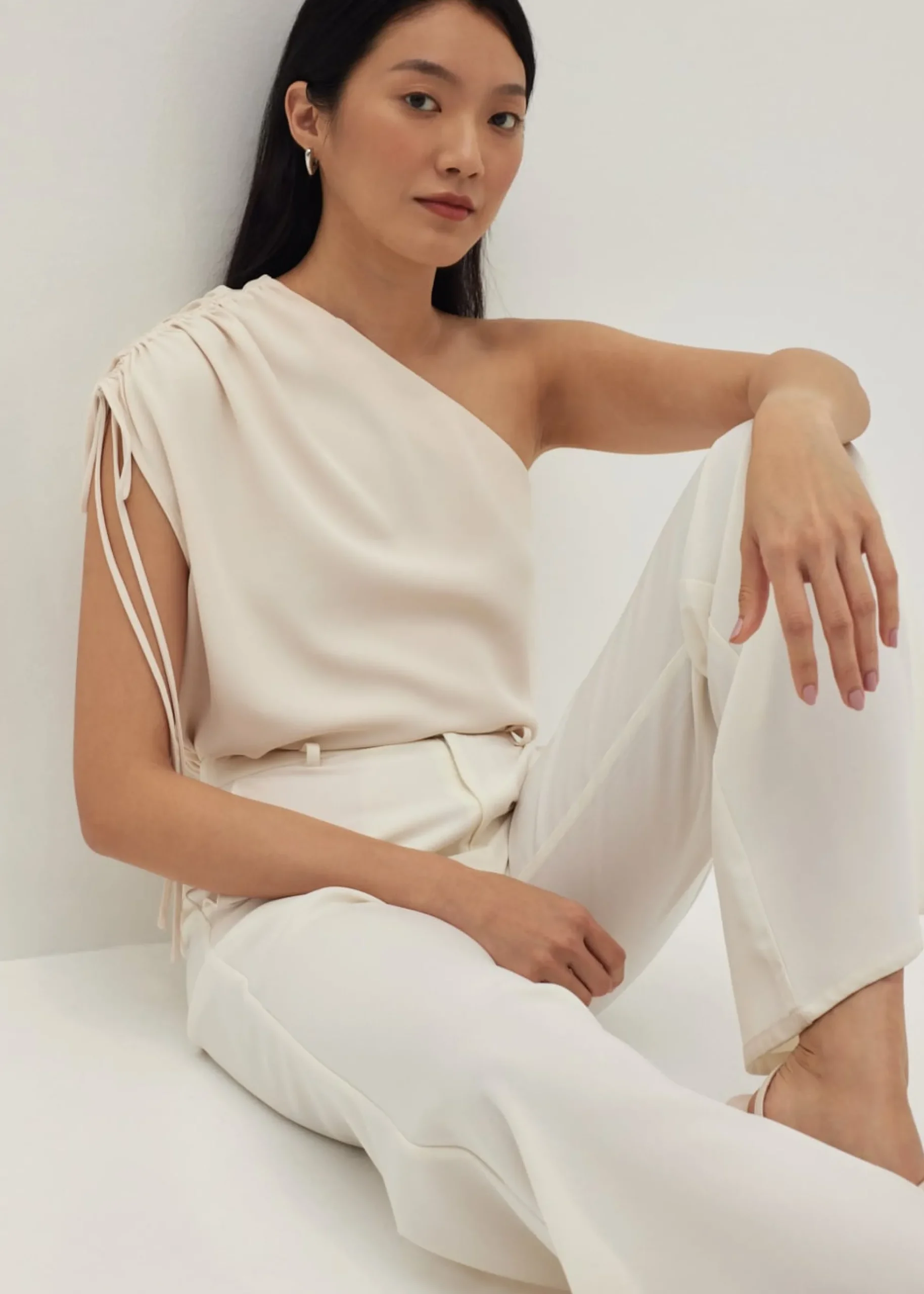 Kashka Tie Shoulder Toga Top
