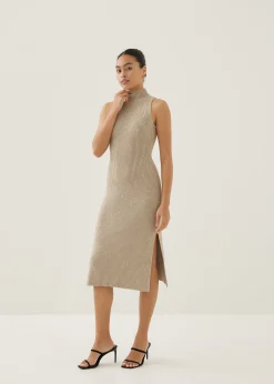 Katrin Turtleneck Midi Dress