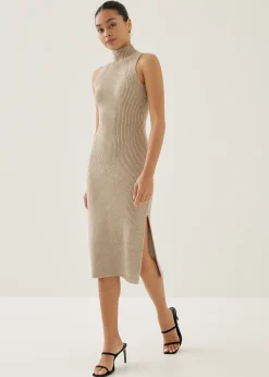 Katrin Turtleneck Midi Dress