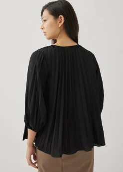 Keaton Pleat Poet Blouse