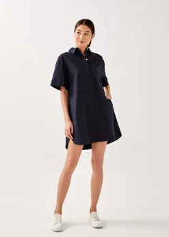 Keirra Pleat Back Shirt Dress