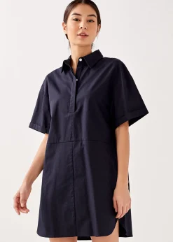 Keirra Pleat Back Shirt Dress