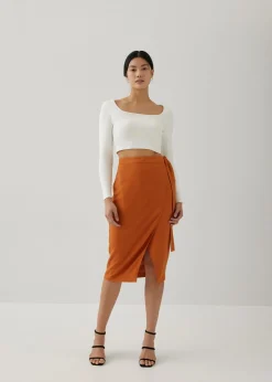 Kezia Square Neck Crop Top