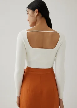Kezia Square Neck Crop Top