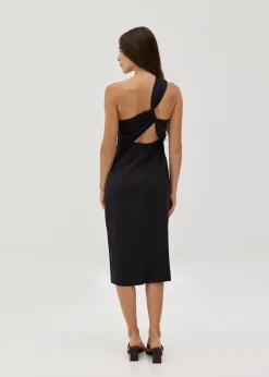 Kristina Padded Twist Back Dress
