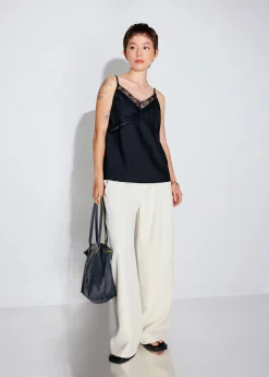 Lace Cut Out Camisole Top