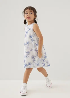 Lanna Shift Mini Dress in Heirloom Botanicals