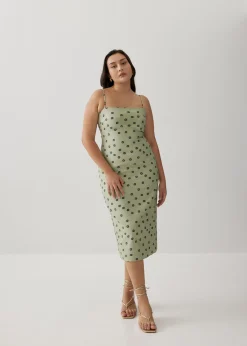 Laura Jacquard Column Dress