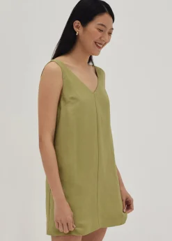 Laureen Linen Shift Dress