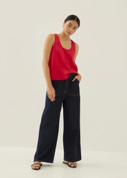 Laurice Satin Tank Top