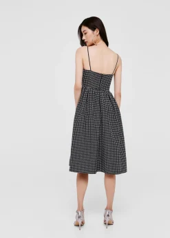 Lauryn Jacquard Midi Camisole Dress