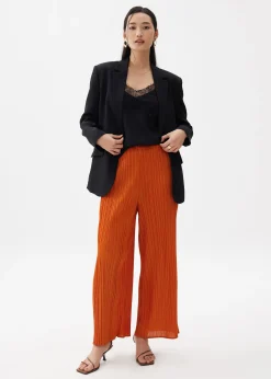 Leggy™ Anh Plissé Wide Leg Pants