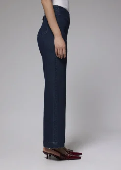 Leggy™ Denim High Waist Wide Leg Jeans