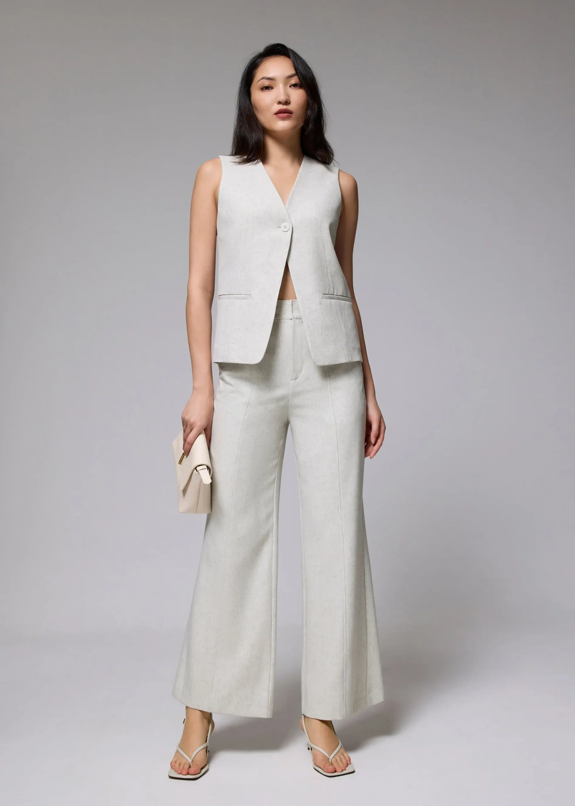 Leggy™ High Waist Wide Leg Flare Pants