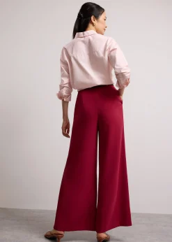 Leggy™ Jules Tailored Crepe Palazzo Pants