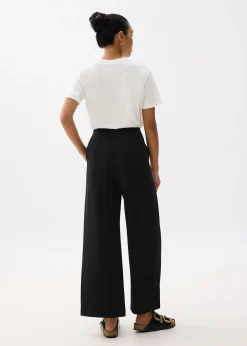 Leggy™ Lia Elastic High Waist Wide Leg Pants