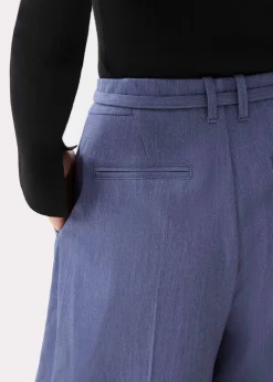 Leggy™ Mayumi Elastic Pleated Wide Leg Pants