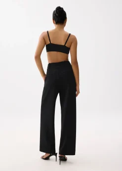 Leggy™ Mentari Super High Waist Straight Leg Pants