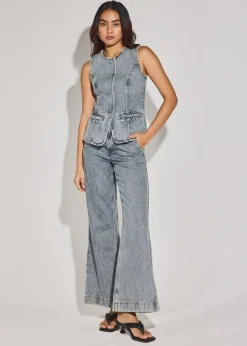 Leggy™ Tricia Denim High Waist Kick Flare Jeans