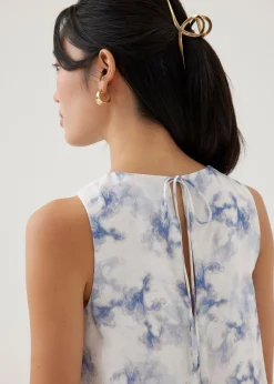 Lenna Shift Mini Dress in Heirloom Botanicals