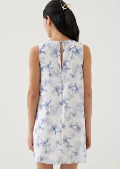 Lenna Shift Mini Dress in Heirloom Botanicals