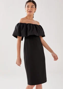 Lennox Off Shoulder Midi Dress